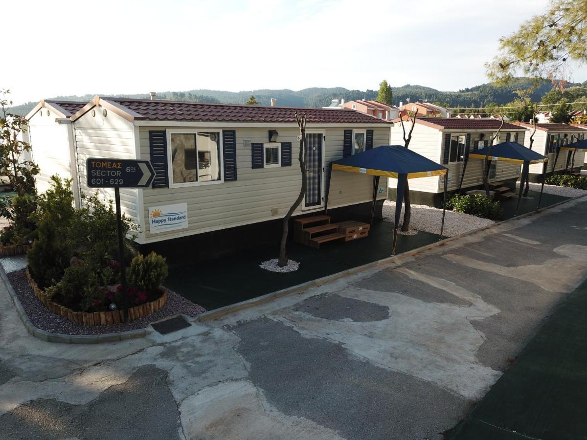 Happy Camp Mobile Homes In Castello Camping & Summer Resort Neos Marmaras Luaran gambar