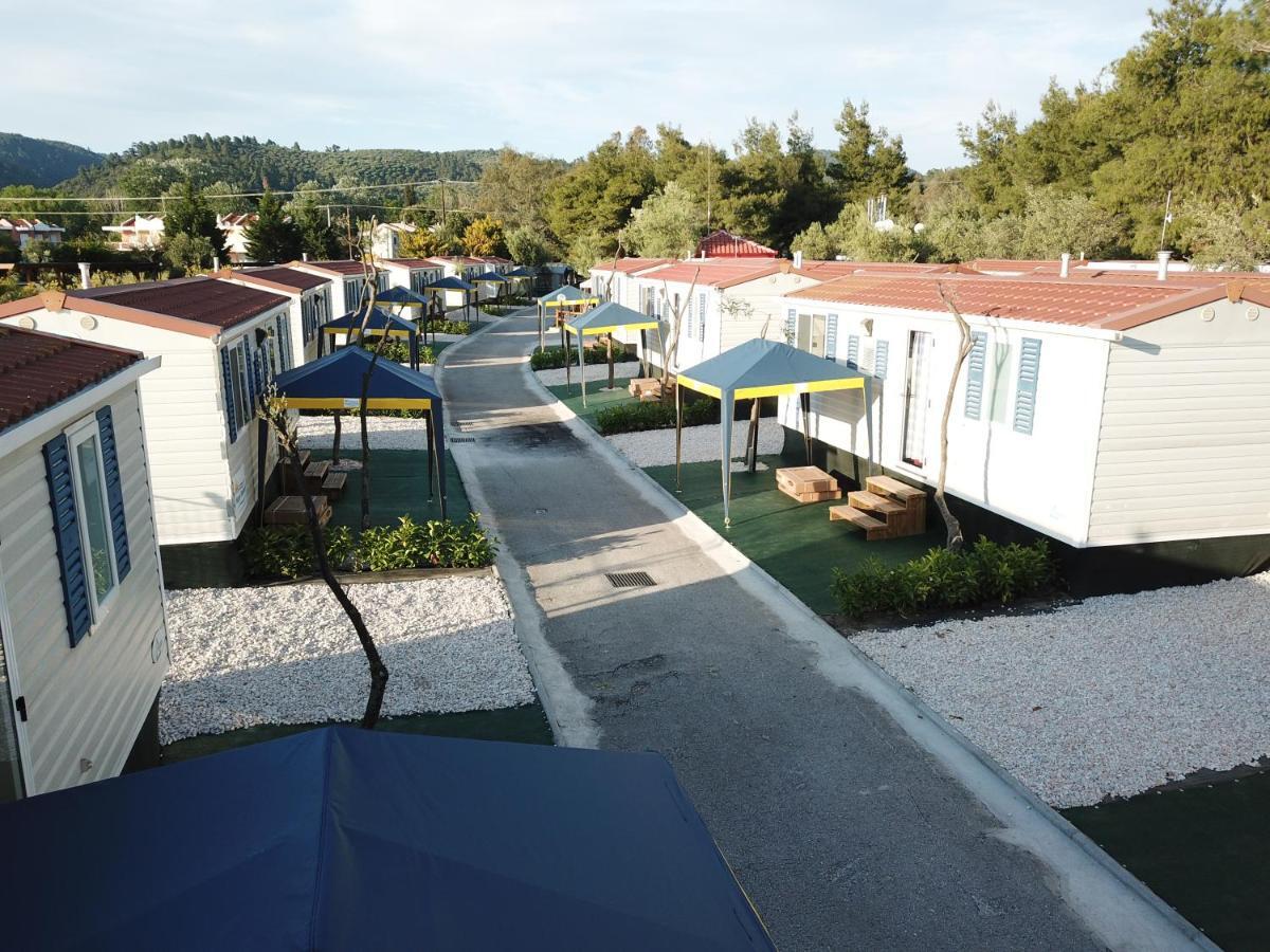 Happy Camp Mobile Homes In Castello Camping & Summer Resort Neos Marmaras Luaran gambar
